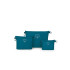 Ultralight Zipper Sack Set - Waterfront Blue