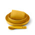 Passage Dinner Set 1 Person (7piece) - Arrowwood Yellow