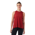 Women's Active Ultralite Hi Neck Tank - Currant - Front