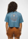 Women's Everyday Vintage-Washed Graphic Crop Tee - High Tide Arch - Back