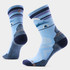 Women's Hike Light Cushion Mountain Moon Crew Sock  - Serene Blue