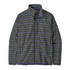 Men's Better Sweater Jacket - Woven Togerther: Smolder blue Men's Better Sweater Jacket - Woven Togerther: Smolder blue