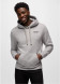 M's prAna Fleece Graphic Hoodie - Heather Grey Past & Present