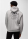 M's prAna Fleece Graphic Hoodie - Heather Grey Past & Present 