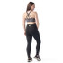 Women's Intraknit Strappy Bra - Black Heather