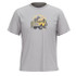 Men's Long Weekend Short Sleeve Graphic Tee - Light Gray Heather