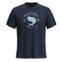 Men's Trout Fishing Short Sleeve Graphic Tee - Deep Navy