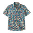 M's Go-To Shirt - Swallowtail Geo: Still Blue