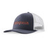 Broadcaster Hat - Strata Text: Smolder Blue