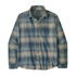 Men's Long-Sleeved Lightweight Fjord Flannel Shirt - Melting Ombre: Summit Blue
