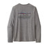 Men's Long Sleeve Capilene Cool Daily Graphic Shirt - '73 Skyline: Feather Grey