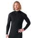 Men's Classic All-Season Merino Base Layer 1/4 Zip Boxed - Black