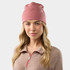 Thermal Merino Reversible Cuffed Beanie. - Rosewood Heather
