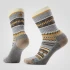 Everyday Snowed in Sweater Crew Socks - Light Grey