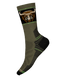 M's Hike Light Cushion Bison Crew Socks - Winter Moss