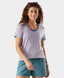 Women's Active Ultralite V-Neck Short Sleeve - Purple Storm