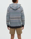 Men's Woodrow Hoodie - Graphite Multi Stripe