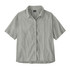 Women's Lightweight A/C Shirt - Solstice Stripe: Smolder BLue