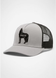 Desert Road Journeyman Trucker Hat - Sterling Wolf 