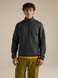 M's Covert 1/2 Zip - Black Heather