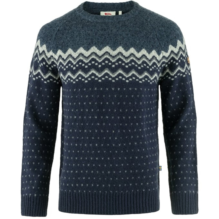 Men's Övik Knit Sweater - Dark Navy/Mountain Blue