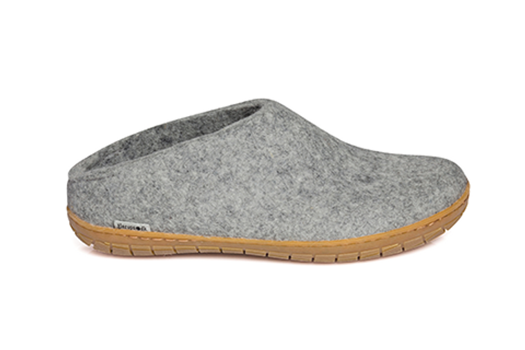 Glerups Slip-On (Rubber Sole) - Grey