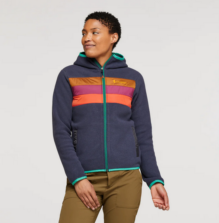 Women's Teca Fleece Hooded Full-Zip Jacket - Saturn