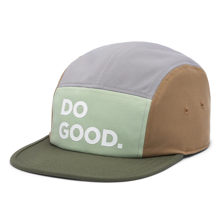 Do Good 5-Panel Hat - Green Tea/Fatigue