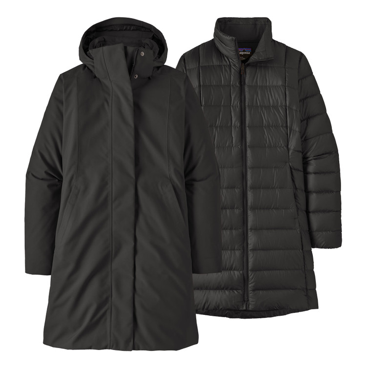 Women's Tres 3-in-1 Parka Revised - Black