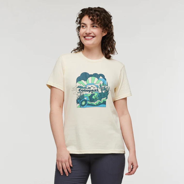 Utopia Organic T-Shirt - Bone