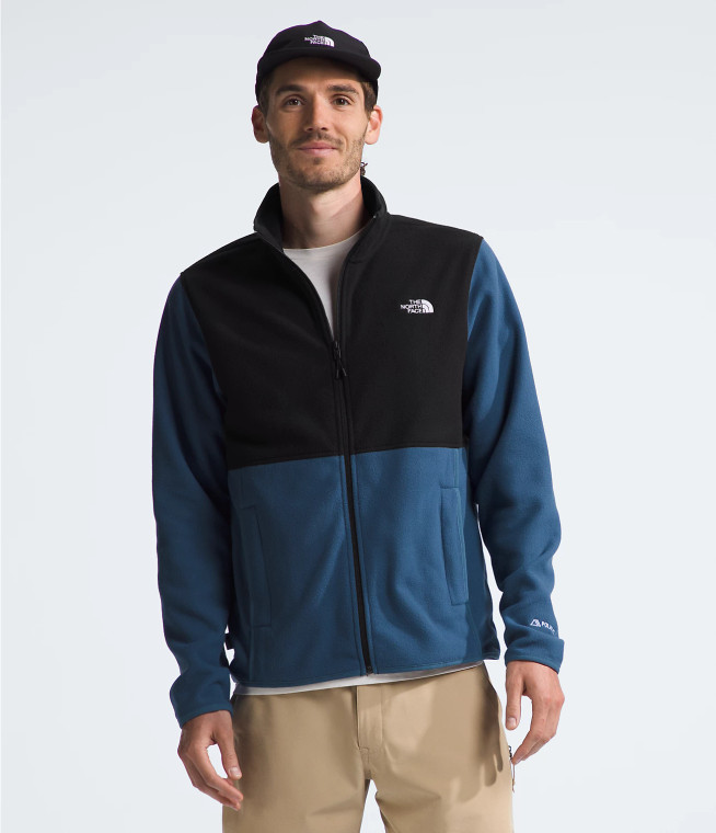 Men's Alpine Polartec 100 Jacket - Shady Blue/TNF Black