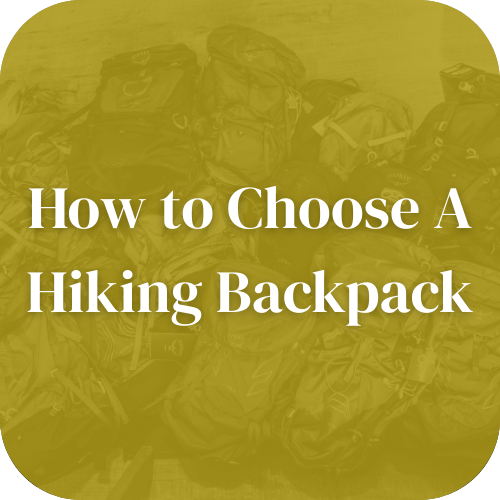 How to Choose A Hiking Backpack