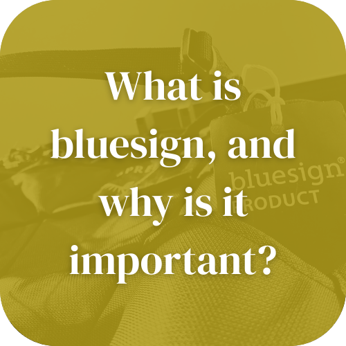 What is bluesign, and why is it important?