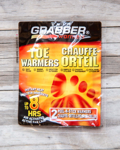 Chauffe-orteils adhésifs Grabber, activés par l'air, 1 paire | Canadian