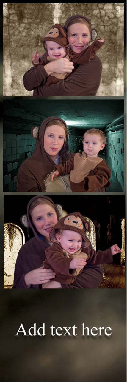 Halloween 2x6 Green Screen Print Template Darkroom Templates