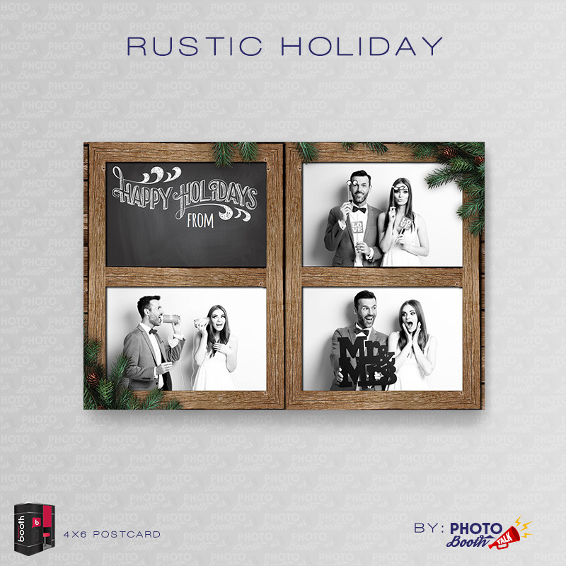 Rustic Holiday Bundle - CI Creative - Darkroom Templates