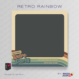 Retro Rainbow Square - CI Creative