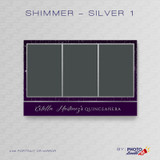 Shimmer Silver 1 Portrait Mirror 4x6 - CI Creative