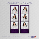 Shimmer Silver Square 2x6 3 Images - CI Creative