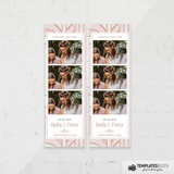 Wedding Pink Gold 2x6 3 Images B - TemplatesBooth