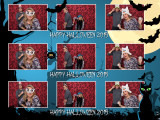 Halloween 6x8 Print Template - 3Images Horizontal