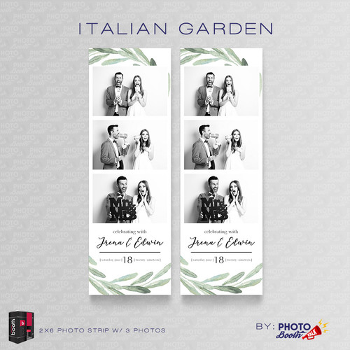 Italian Garden 2x6 3 Images - CI Creative