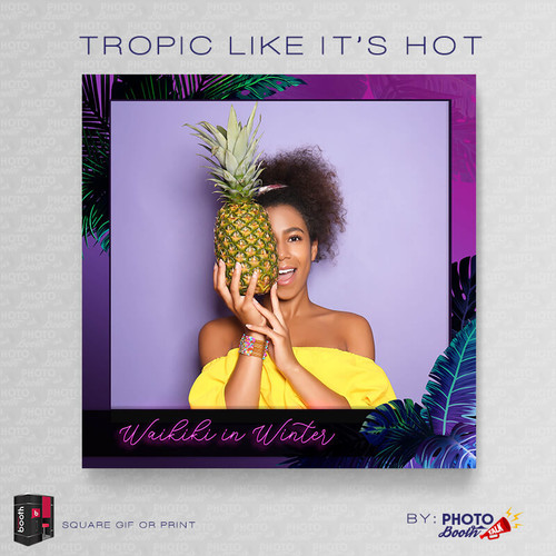 Tropic Like Its Hot Square - CI Creative