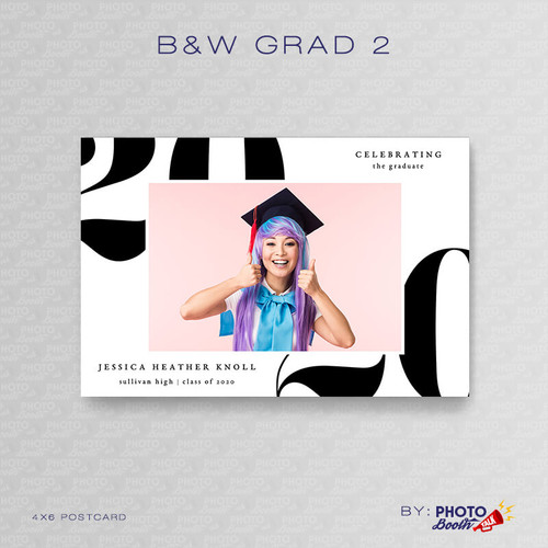 B&W Grad 2 4x6 - CI Creative