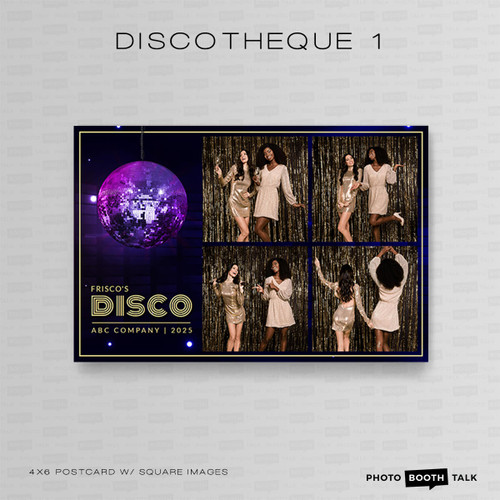 Discotheque 1 Square 4x6 - CI Creative