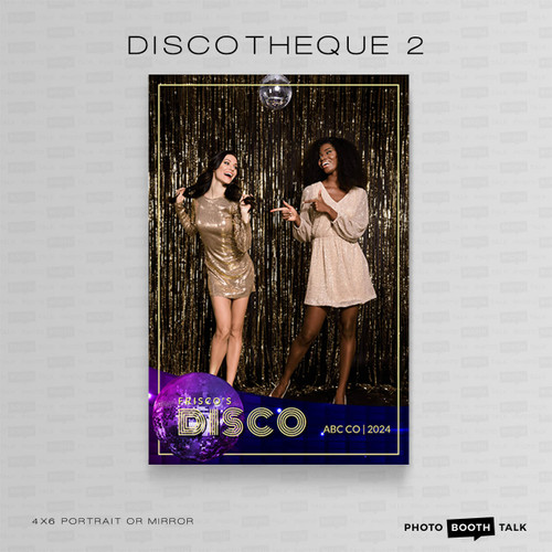 Discotheque 2 Portrait Mirror 4x6 - CI Creative