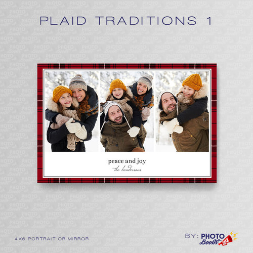 Plaid Traditions 1 Portrait Mirror 4x6 - CI Creative
