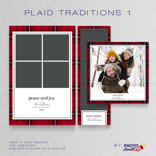 Plaid Traditions 1 Square Set - CI Creative