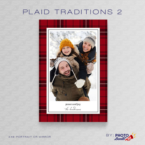 Plaid Traditions 2 Portrait Mirror 4x6 - CI Creative