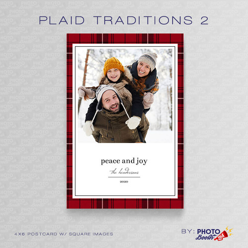 Plaid Traditions 2 Square 4x6- CI Creative
